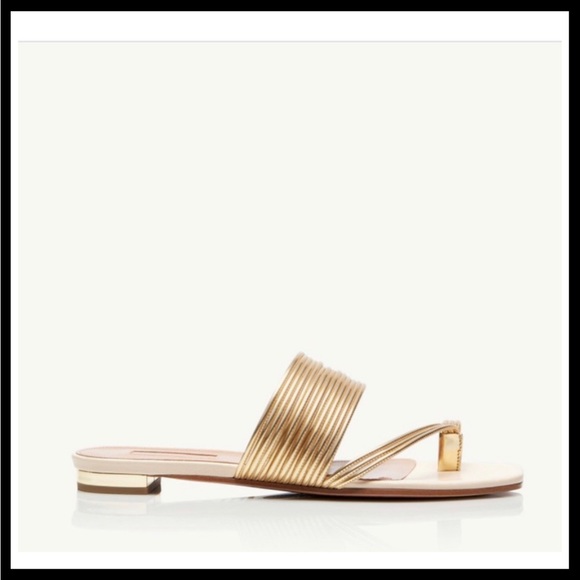 AQUAZZURA NEW IN BOX SIZE 10.5 - Picture 4 of 12